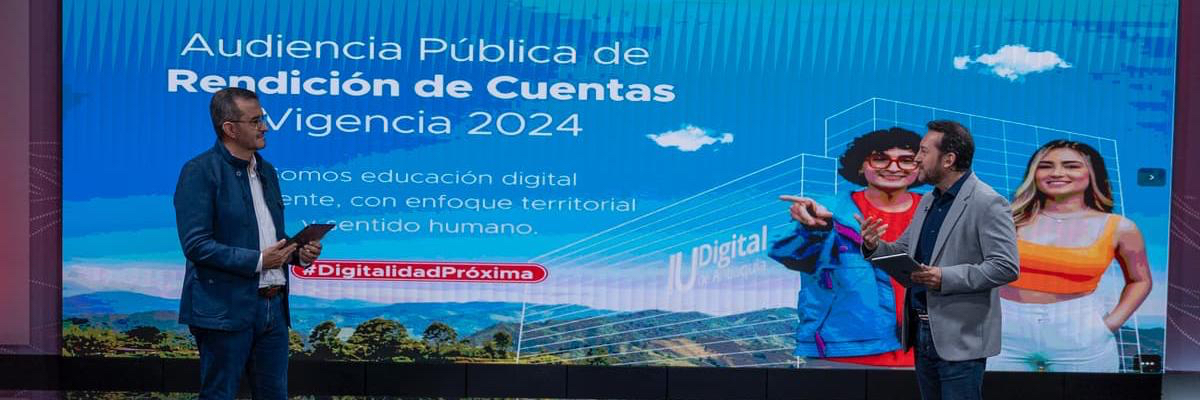 Con ampliación de la estampilla PRO-IU Digital, más de 10 mil estudiantes y 24 programas aprobados, cierra el 2024 la IU Digital de Antioquia.